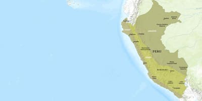 Térkép kuelap Peru 