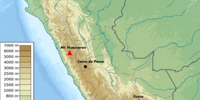 Magasság térkép Peru