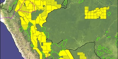 Perui amazonas térkép
